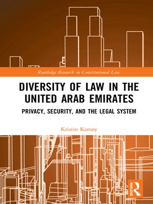 cover image of Diversity of Law in the United Arab Emirates
